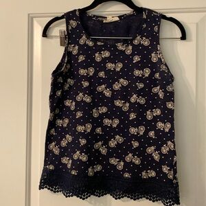 Maison Jules Bike Print Tank Top